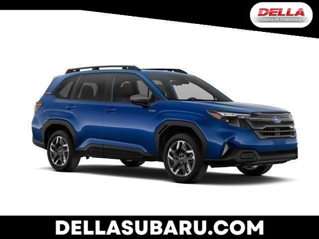 Daybreak Blue Pearl 2026 Subaru Forester Hybrid Premium AWD SUV / Crossover All-Wheel Drive Continuously Variable Transmission