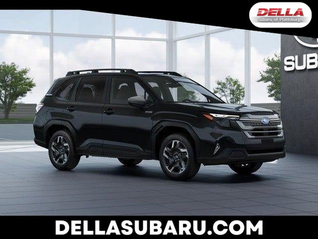 Crystal Black Silica 2026 Subaru Forester Hybrid Premium AWD SUV / Crossover All-Wheel Drive Continuously Variable Transmission