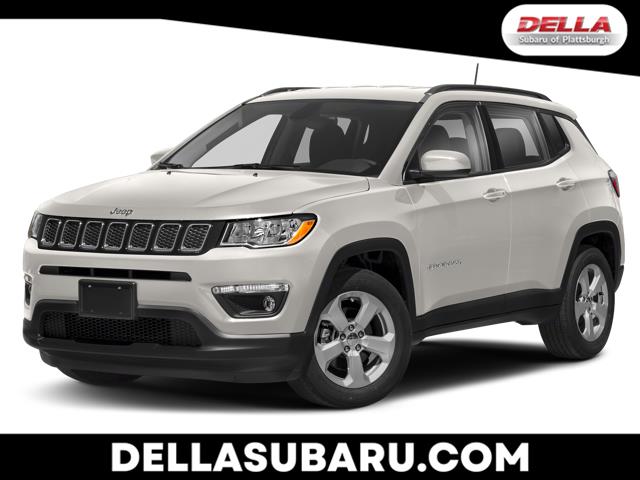White Clearcoat 2019 Jeep Compass SUV / Crossover Four-Wheel Drive 9-Speed Automatic