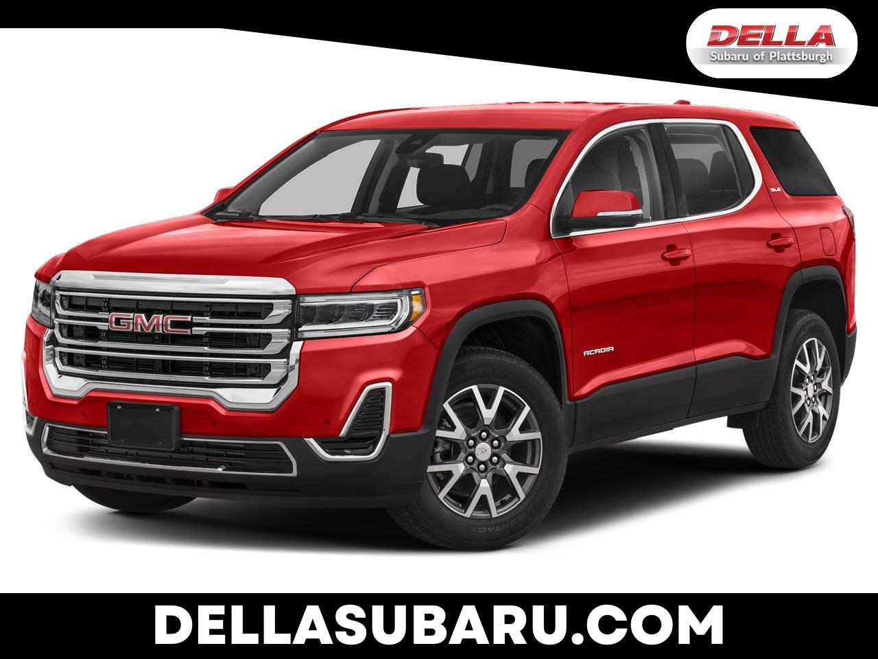 Volcanic Red Tintcoat 2023 GMC Acadia SUV / Crossover Four-Wheel Drive 9-Speed Automatic