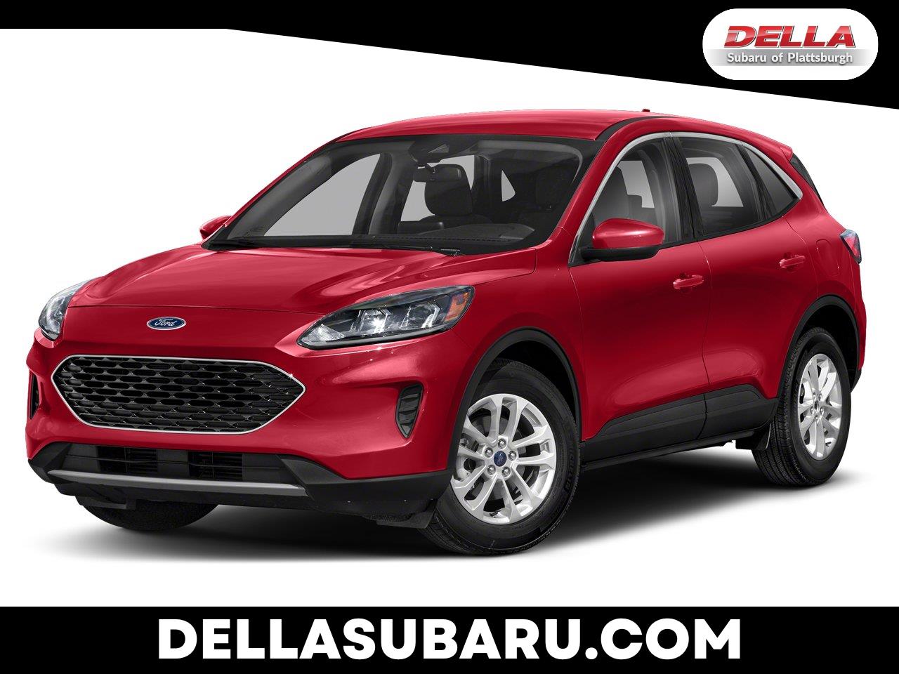 Rapid Red Metallic Tinted Clearcoat 2021 Ford Escape SUV / Crossover All-Wheel Drive 8-Speed Automatic