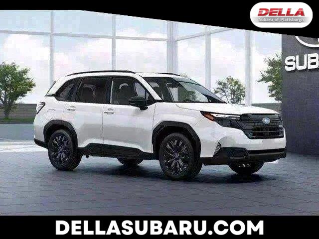 Crystal Black Silica 2026 Subaru Forester SUV / Crossover All-Wheel Drive Continuously Variable Transmission