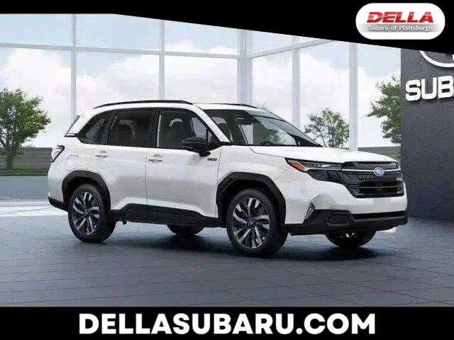 Crystal White Pearl 2026 Subaru Forester Hybrid SUV / Crossover All-Wheel Drive Continuously Variable Transmission