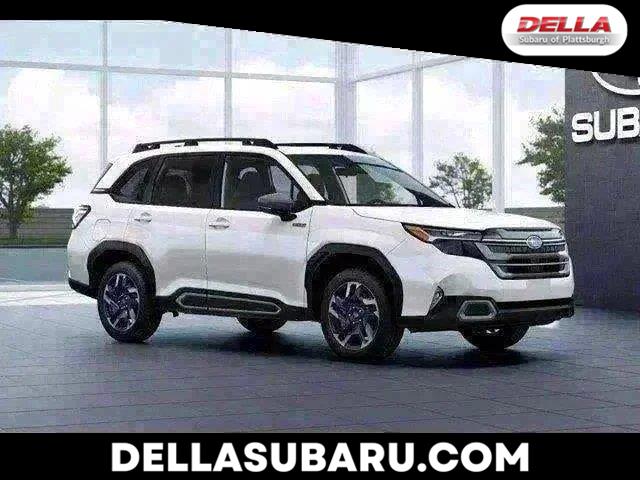 Crystal White Pearl 2026 Subaru Forester Hybrid SUV / Crossover All-Wheel Drive Continuously Variable Transmission