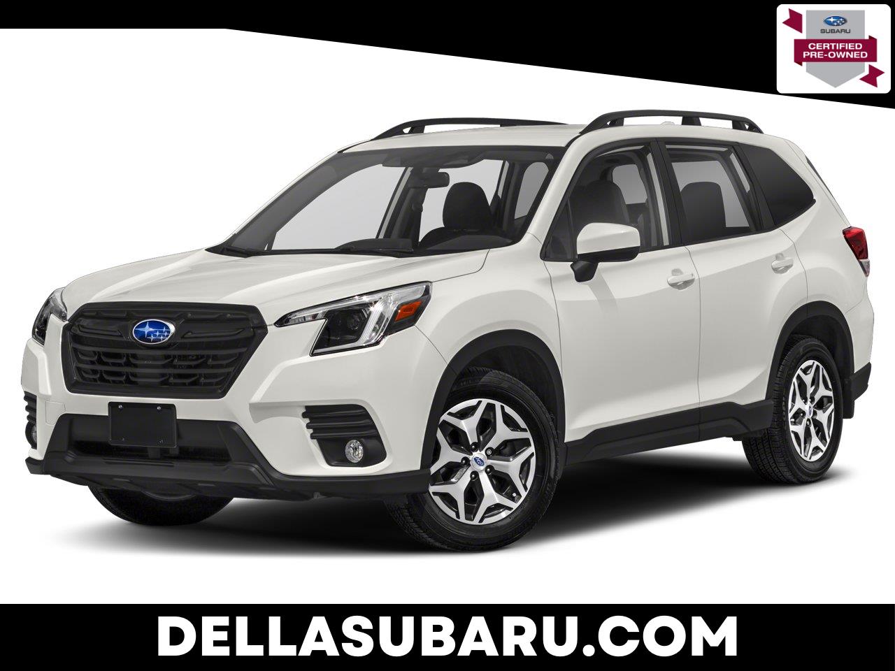 Crystal White Pearl 2022 Subaru Forester SUV / Crossover All-Wheel Drive Continuously Variable Transmission