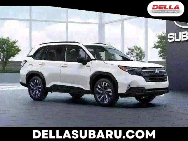 Crystal White Pearl 2026 Subaru Forester Hybrid SUV / Crossover All-Wheel Drive Continuously Variable Transmission