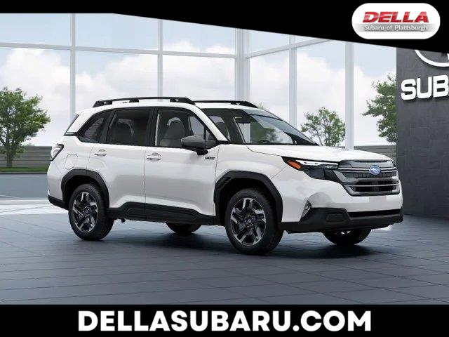 Crystal White Pearl 2026 Subaru Forester Hybrid SUV / Crossover All-Wheel Drive Continuously Variable Transmission