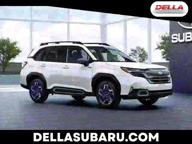 Crystal White Pearl 2026 Subaru Forester Hybrid SUV / Crossover All-Wheel Drive Continuously Variable Transmission