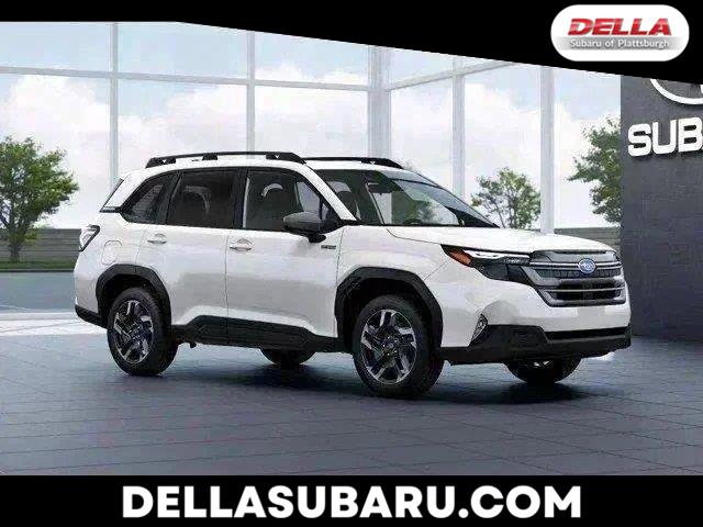 Crystal White Pearl 2026 Subaru Forester Hybrid SUV / Crossover All-Wheel Drive Continuously Variable Transmission