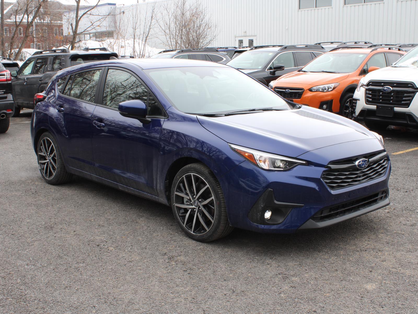 Sapphire Blue Pearl 2026 Subaru Impreza Wagon All-Wheel Drive Continuously Variable Transmission
