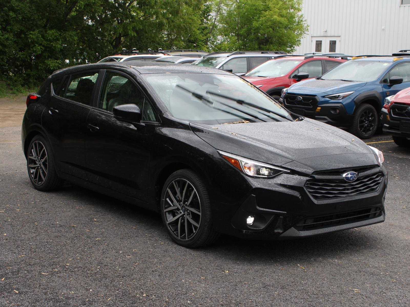 Crystal Black Silica 2026 Subaru Impreza Wagon All-Wheel Drive Continuously Variable Transmission