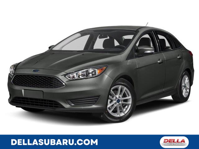 Gray (Magnetic Metallic) 2018 Ford Focus Sedan Front-Wheel Drive 6-Speed Automatic