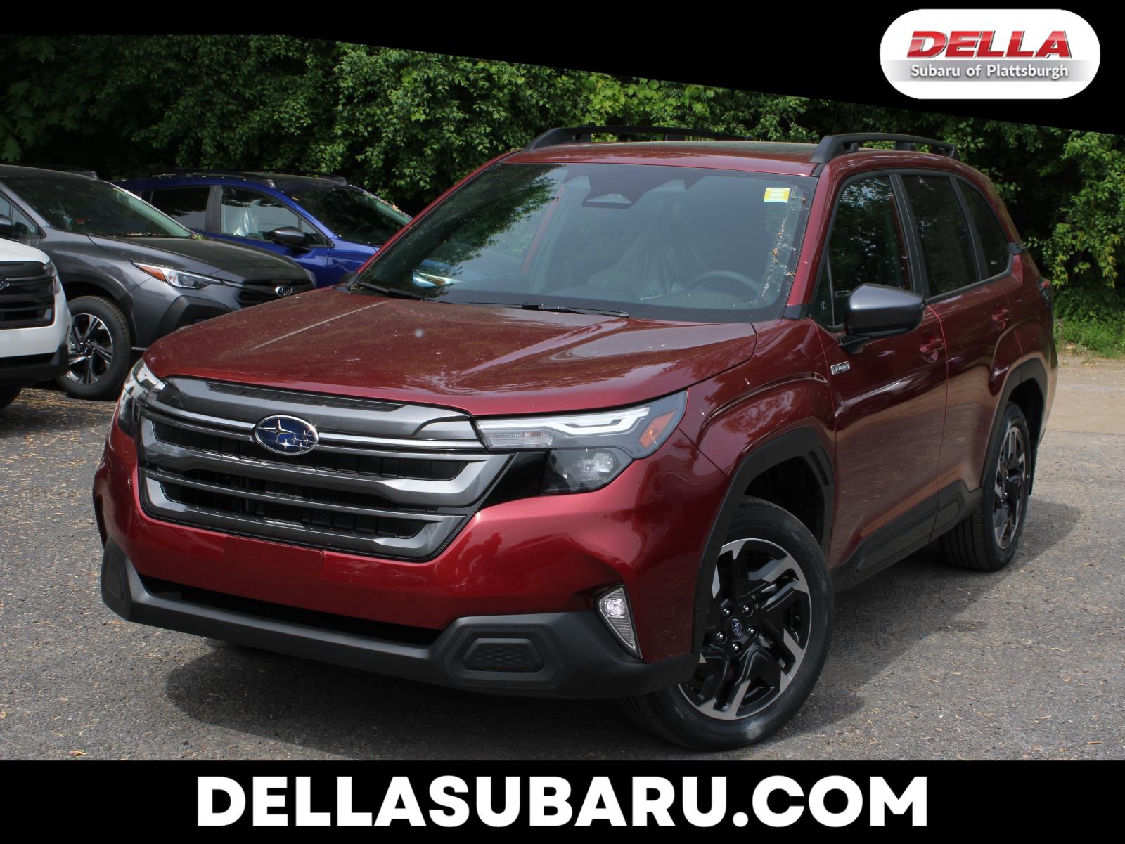 Crimson Red Pearl 2026 Subaru Forester Hybrid SUV / Crossover All-Wheel Drive Continuously Variable Transmission