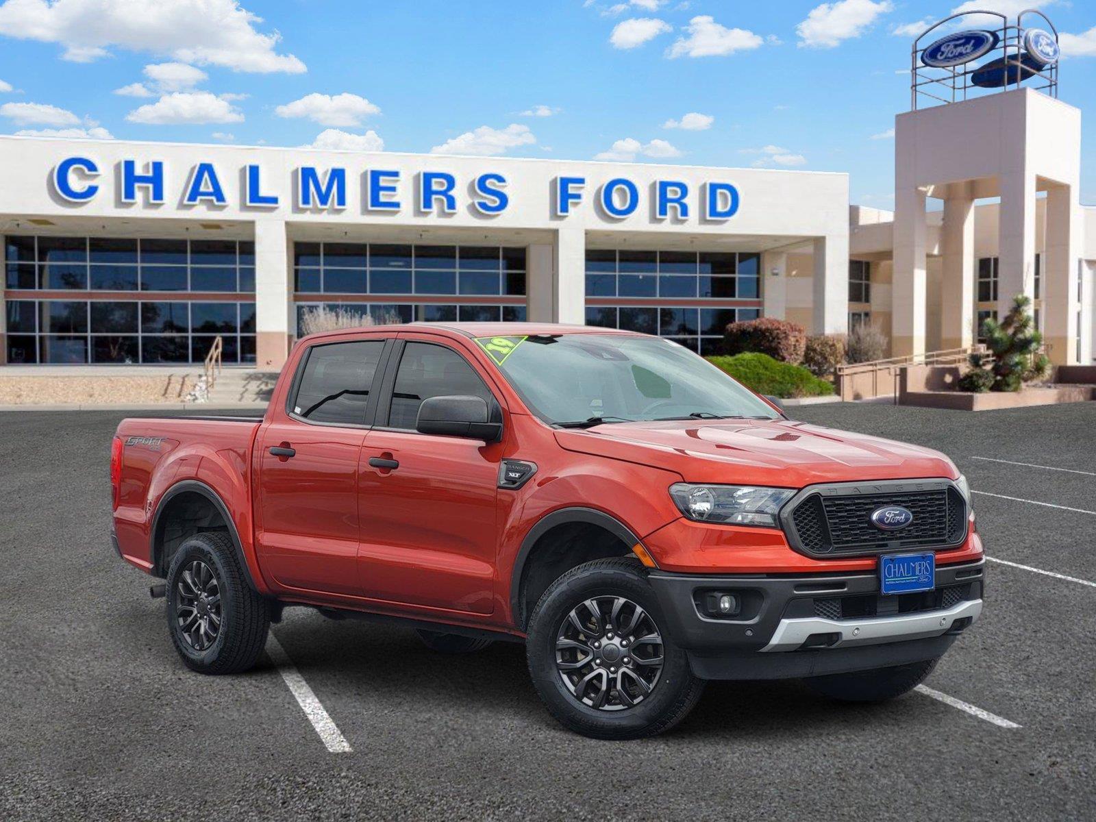 Hot Pepper Red Metallic Tinted Clearcoat 2019 Ford Ranger Pickup Truck Four-Wheel Drive Automatic