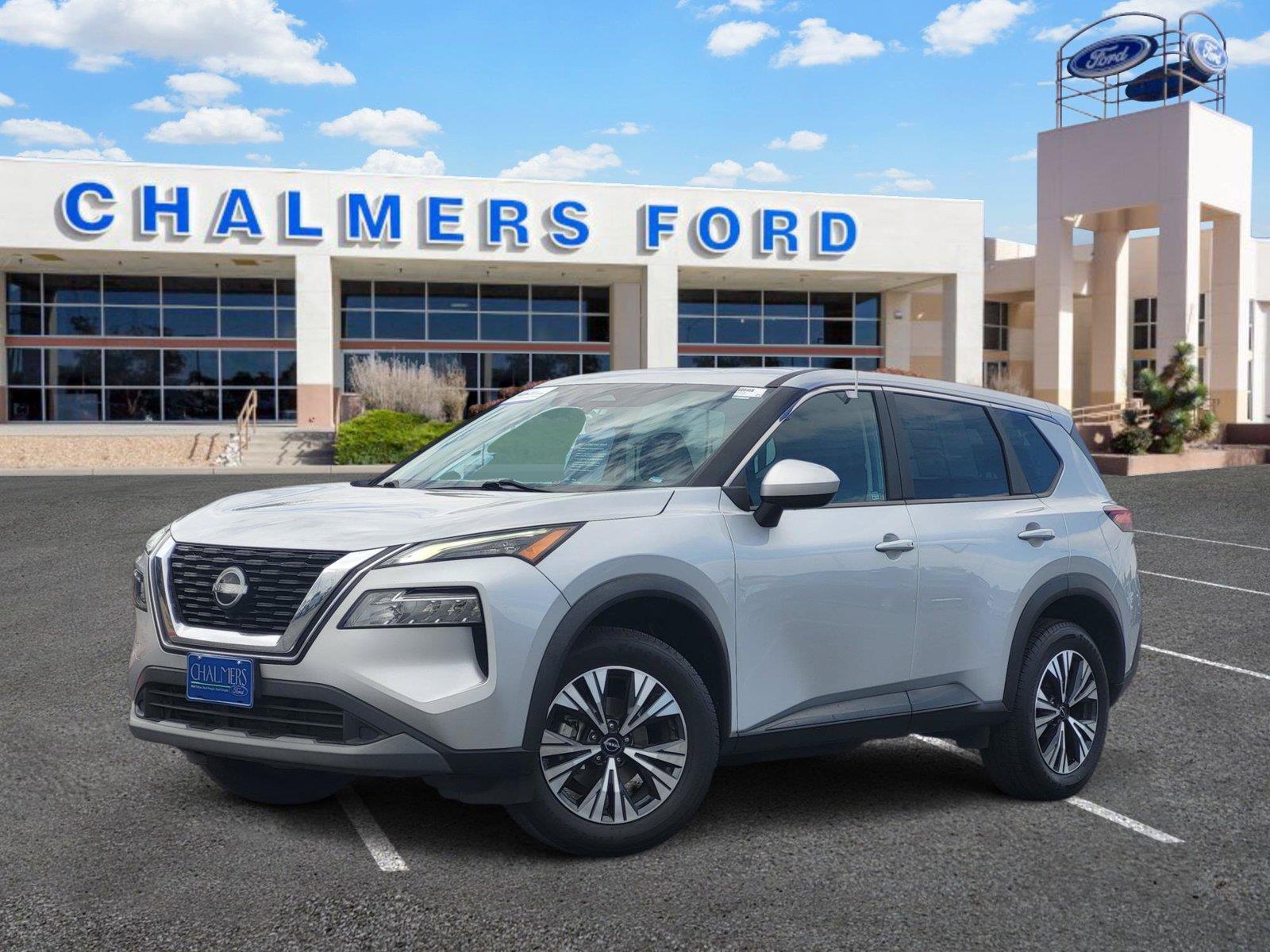 Brilliant Silver Metallic 2023 Nissan Rogue SUV / Crossover Front-Wheel Drive Continuously Variable Transmission