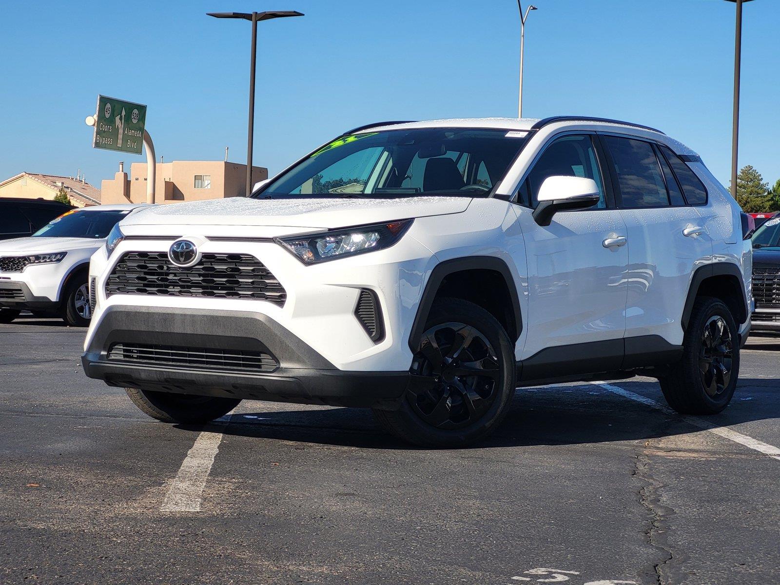 Super White 2021 Toyota RAV4 SUV / Crossover All-Wheel Drive Automatic