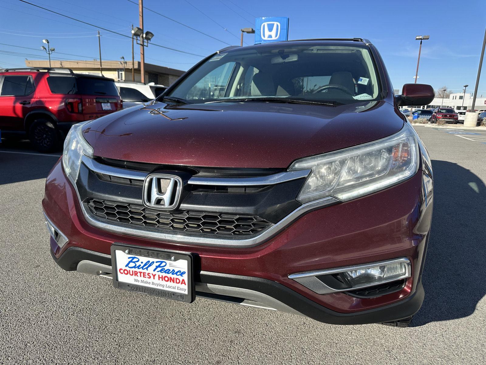 Used 2015 Honda CR-V EX with VIN 2HKRM4H57FH642326 for sale in Reno, NV