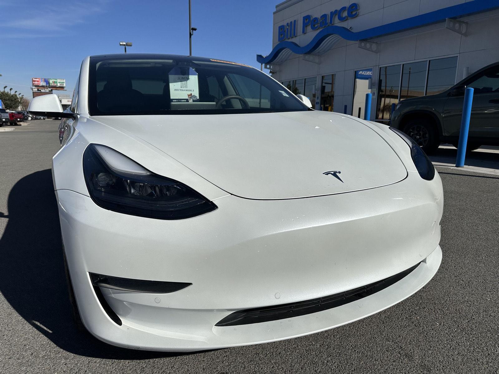 Used 2022 Tesla Model 3 Long Range with VIN 5YJ3E1EB9NF152835 for sale in Reno, NV
