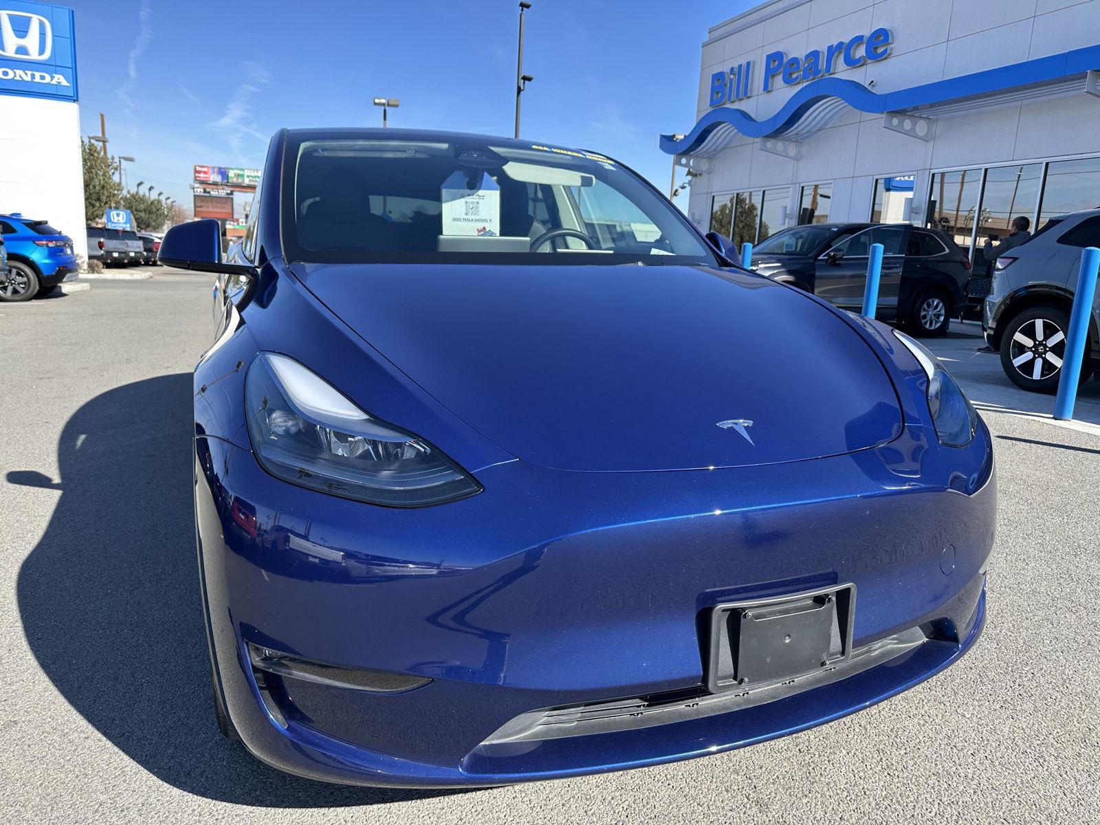 Used 2025 Tesla Model Y Long Range with VIN 7SAYGDEE0SF262716 for sale in Reno, NV