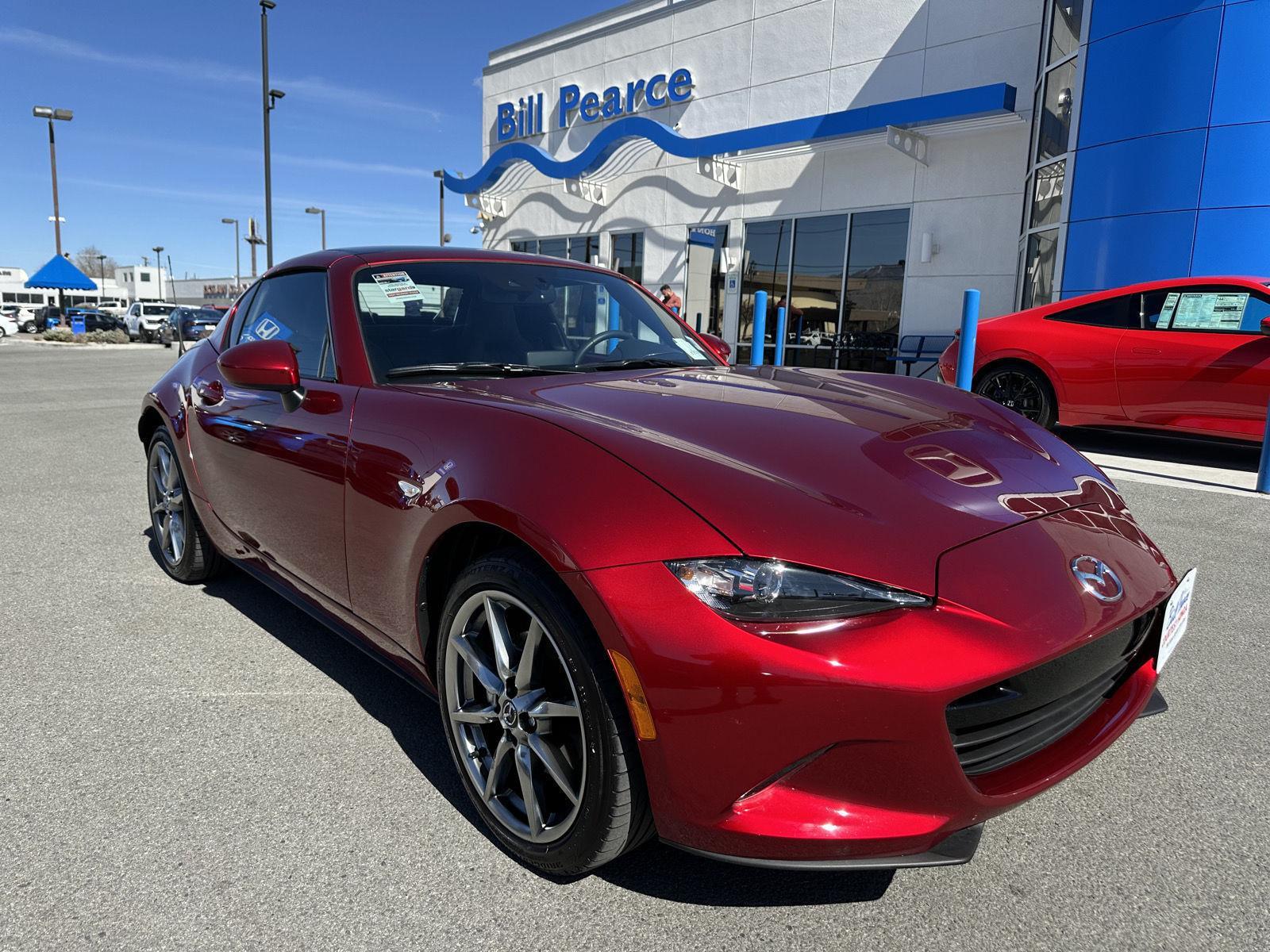 Soul Red Crystal Metallic 2022 Mazda MX-5 Miata RF Grand Touring RWD Convertible Rear-Wheel Drive Manual