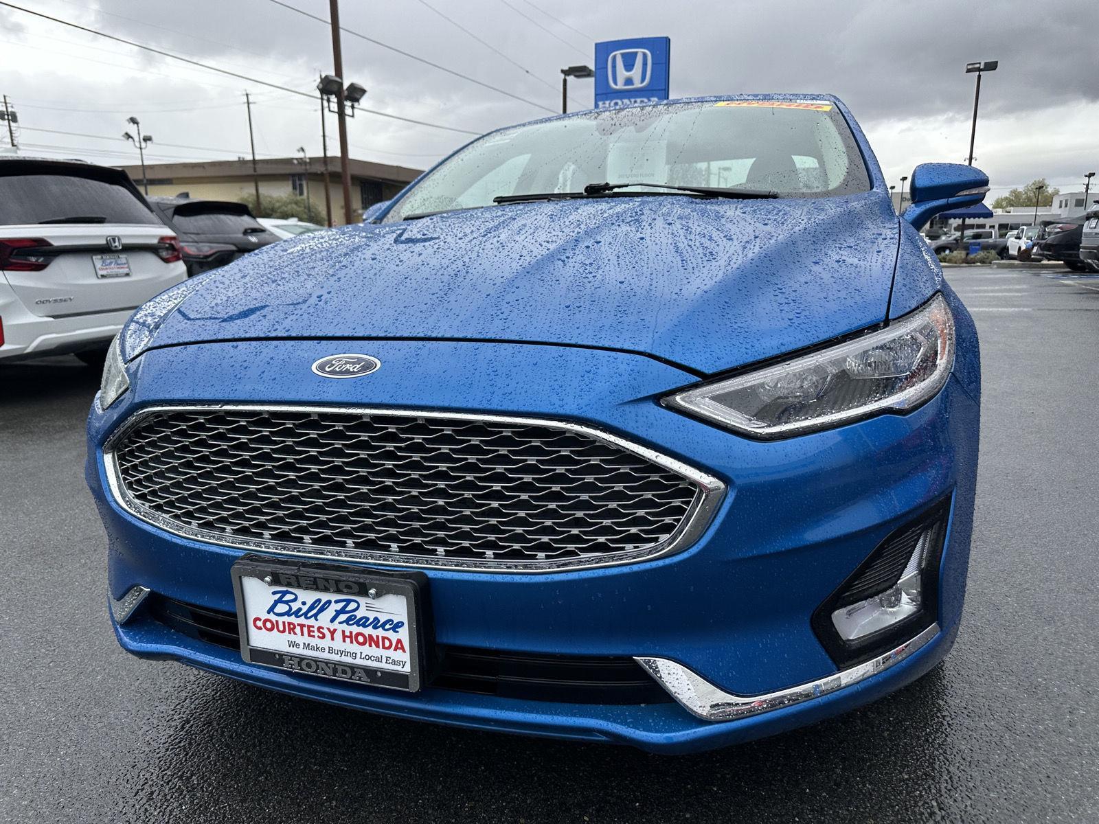 Used 2019 Ford Fusion Energi Titanium with VIN 3FA6P0SU5KR258268 for sale in Reno, NV