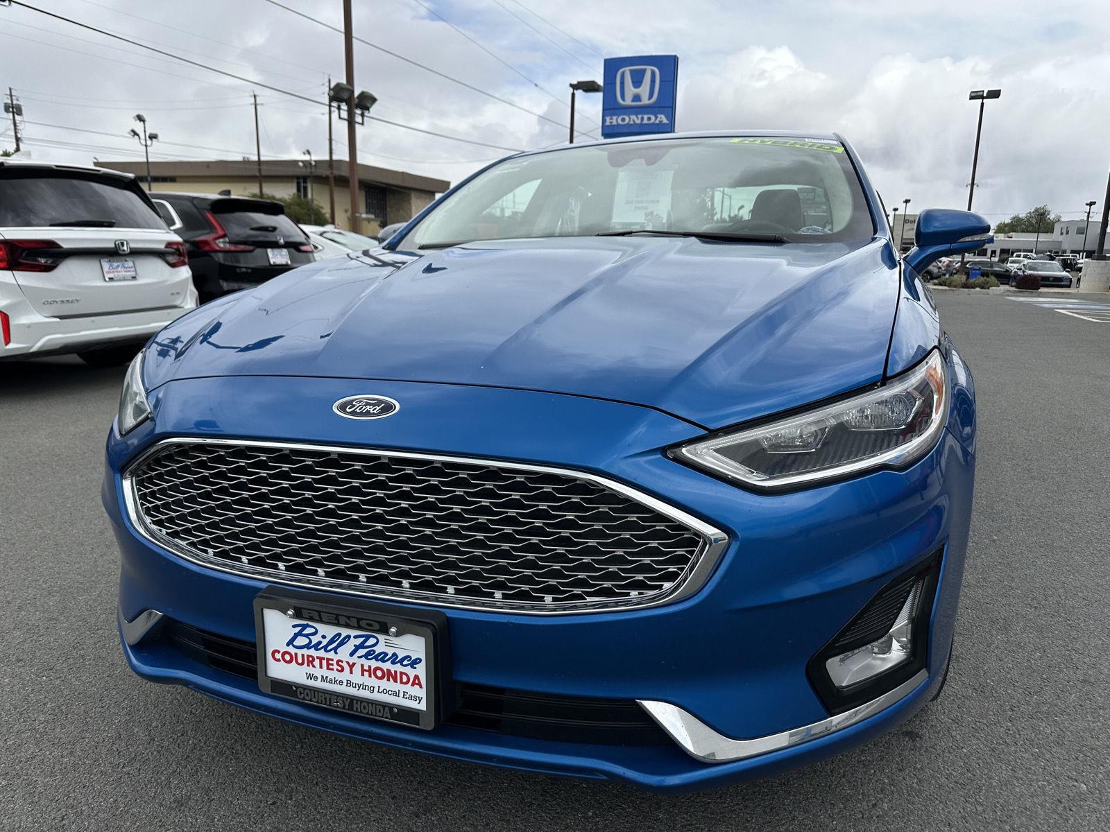 Used 2020 Ford Fusion Energi Titanium with VIN 3FA6P0SU2LR199911 for sale in Reno, NV