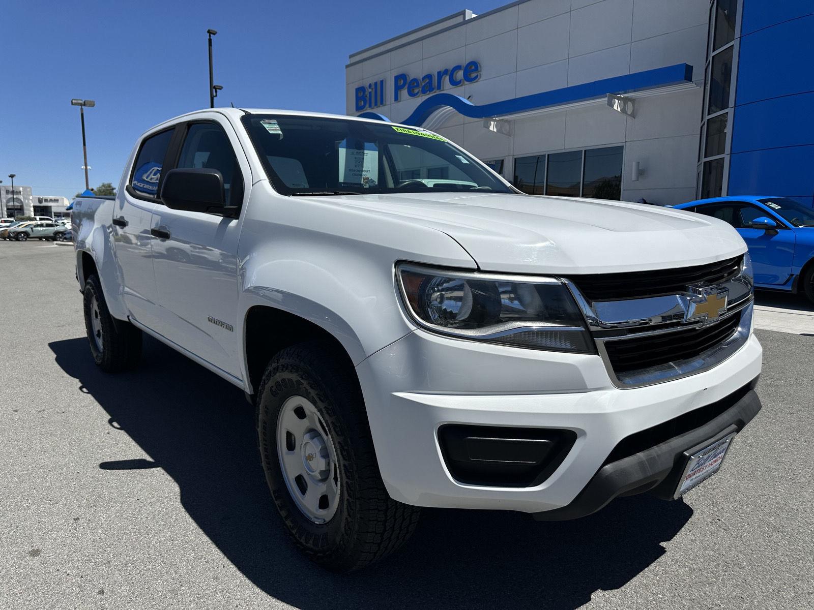 2018 Chevrolet Colorado Work Truck Crew Cab 4WD
