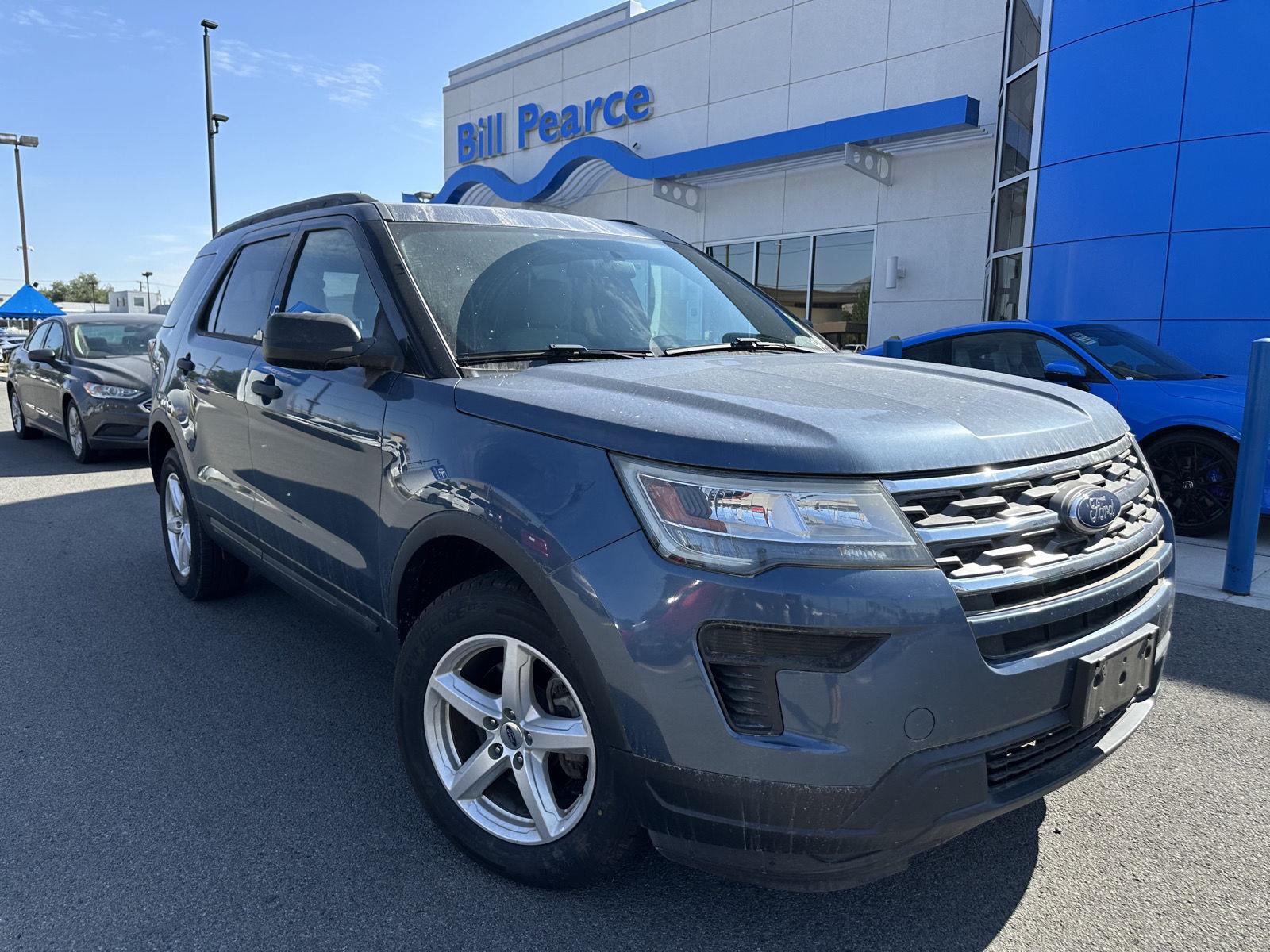 Blue 2018 Ford Explorer SUV / Crossover All-Wheel Drive 6-Speed Automatic