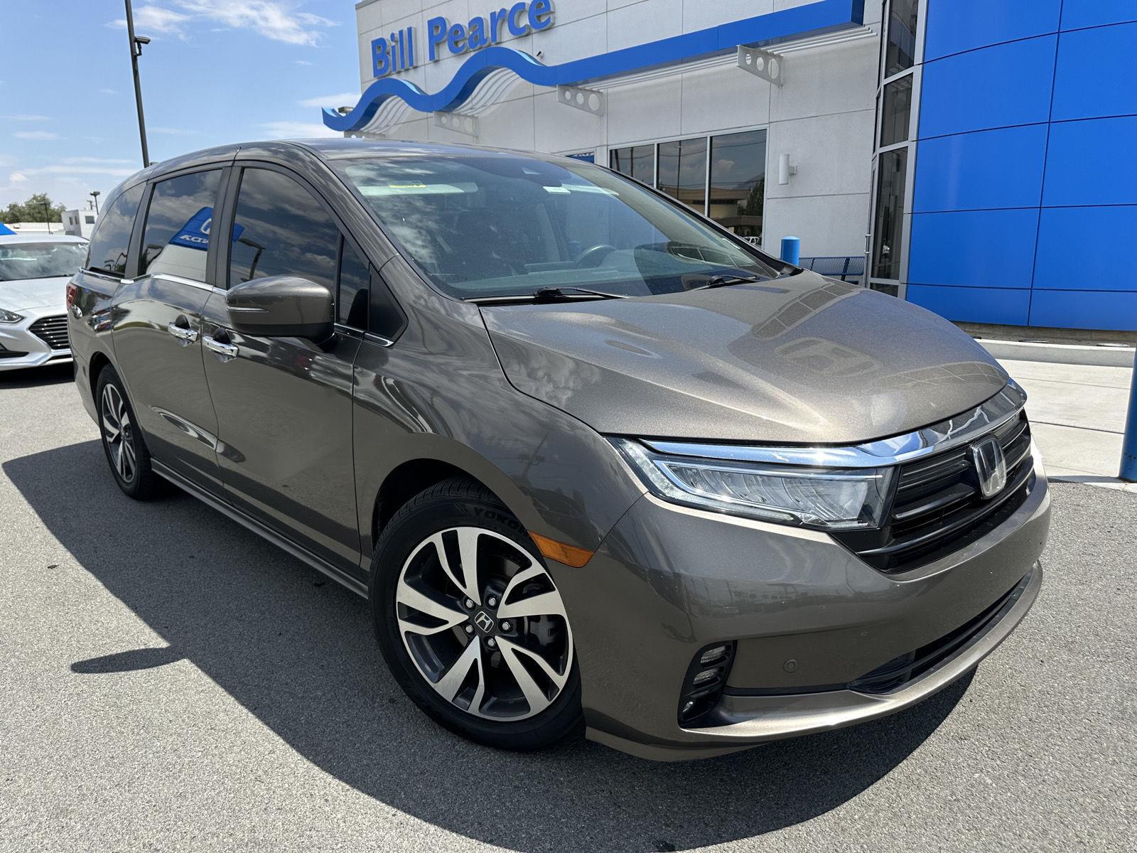 Pacific Pewter Metallic 2021 Honda Odyssey Minivan Front-Wheel Drive Automatic