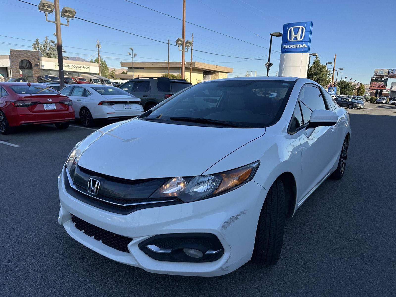Used 2014 Honda Civic EX-L with VIN 2HGFG3B04EH504141 for sale in Reno, NV