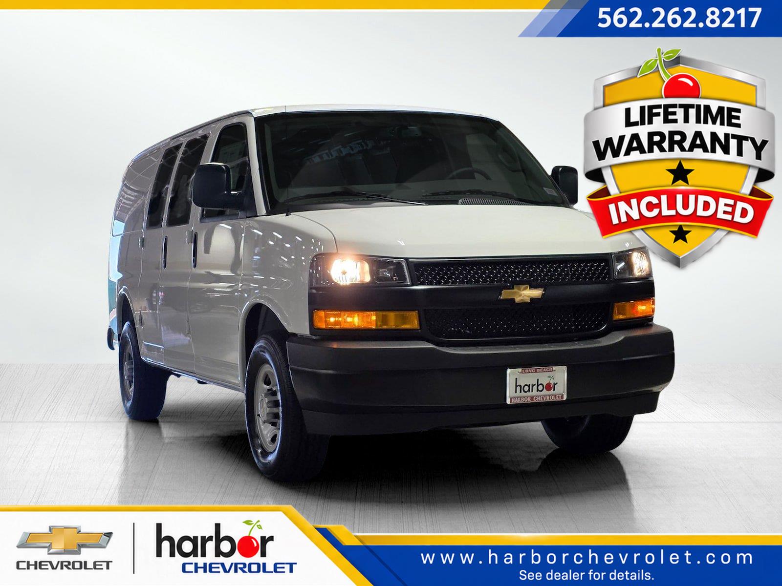 Summit White 2026 Chevrolet Express Cargo Van Rear-Wheel Drive 8-Speed Automatic