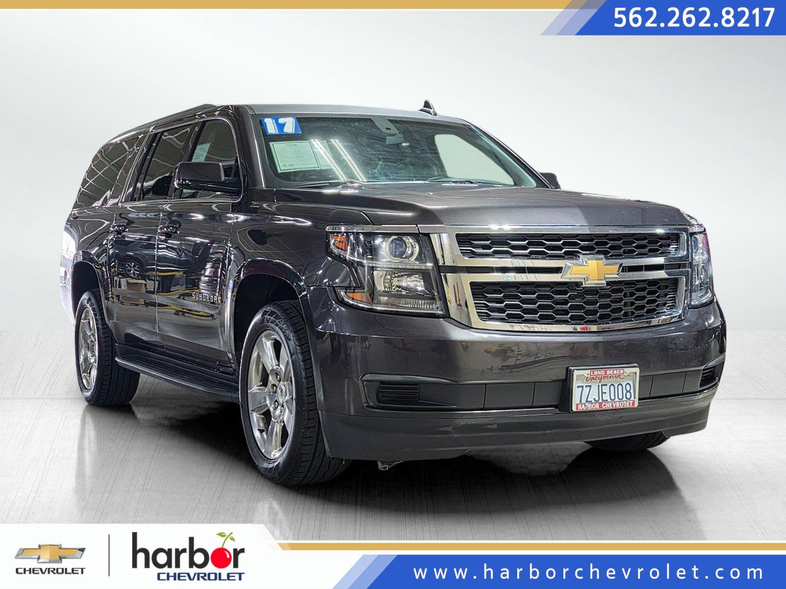 Gray (Tungsten Metallic) 2017 Chevrolet Suburban SUV / Crossover 4X2 6-Speed Automatic