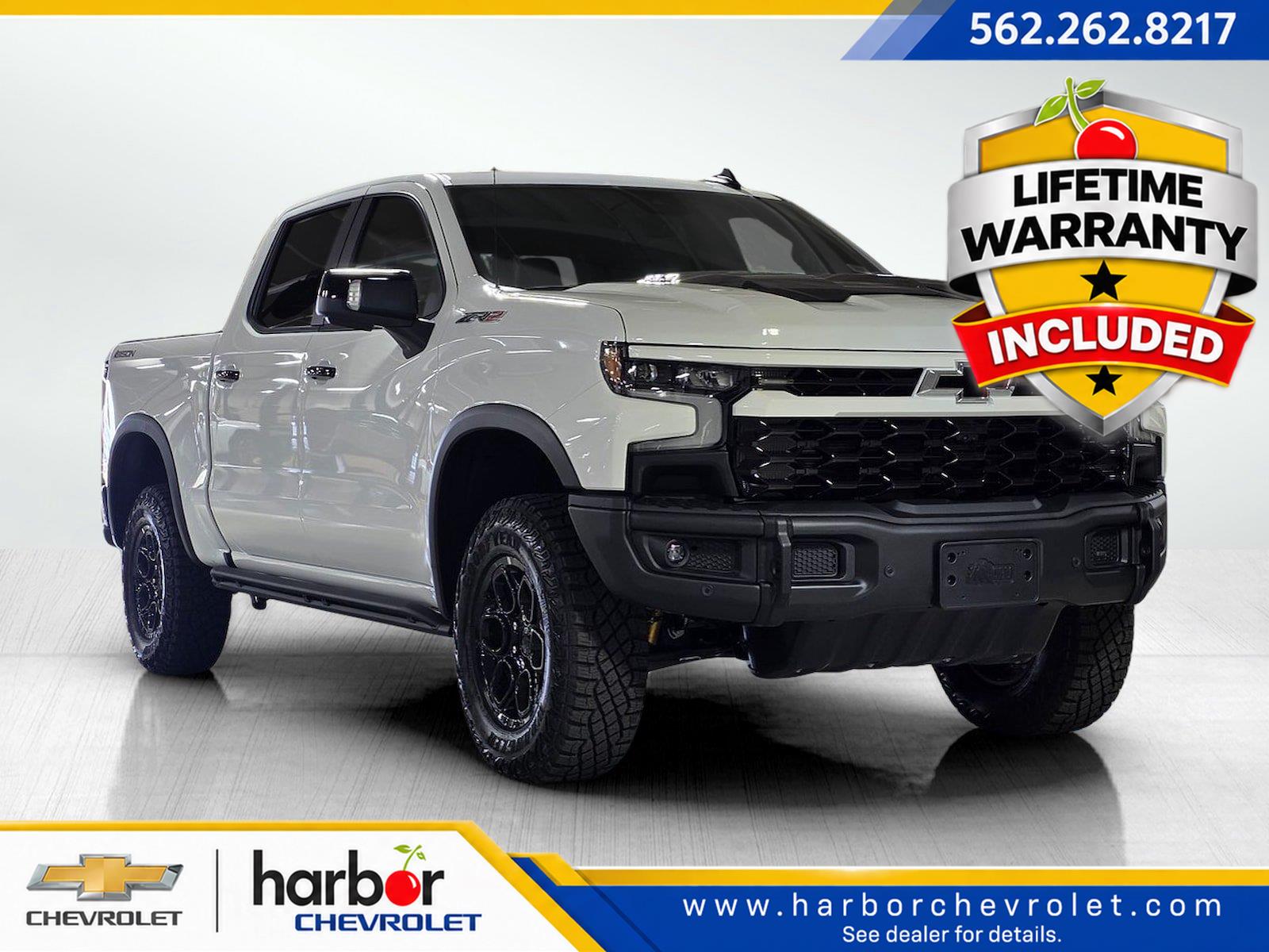 Summit White 2026 Chevrolet Silverado 1500 Pickup Truck Four-Wheel Drive Automatic