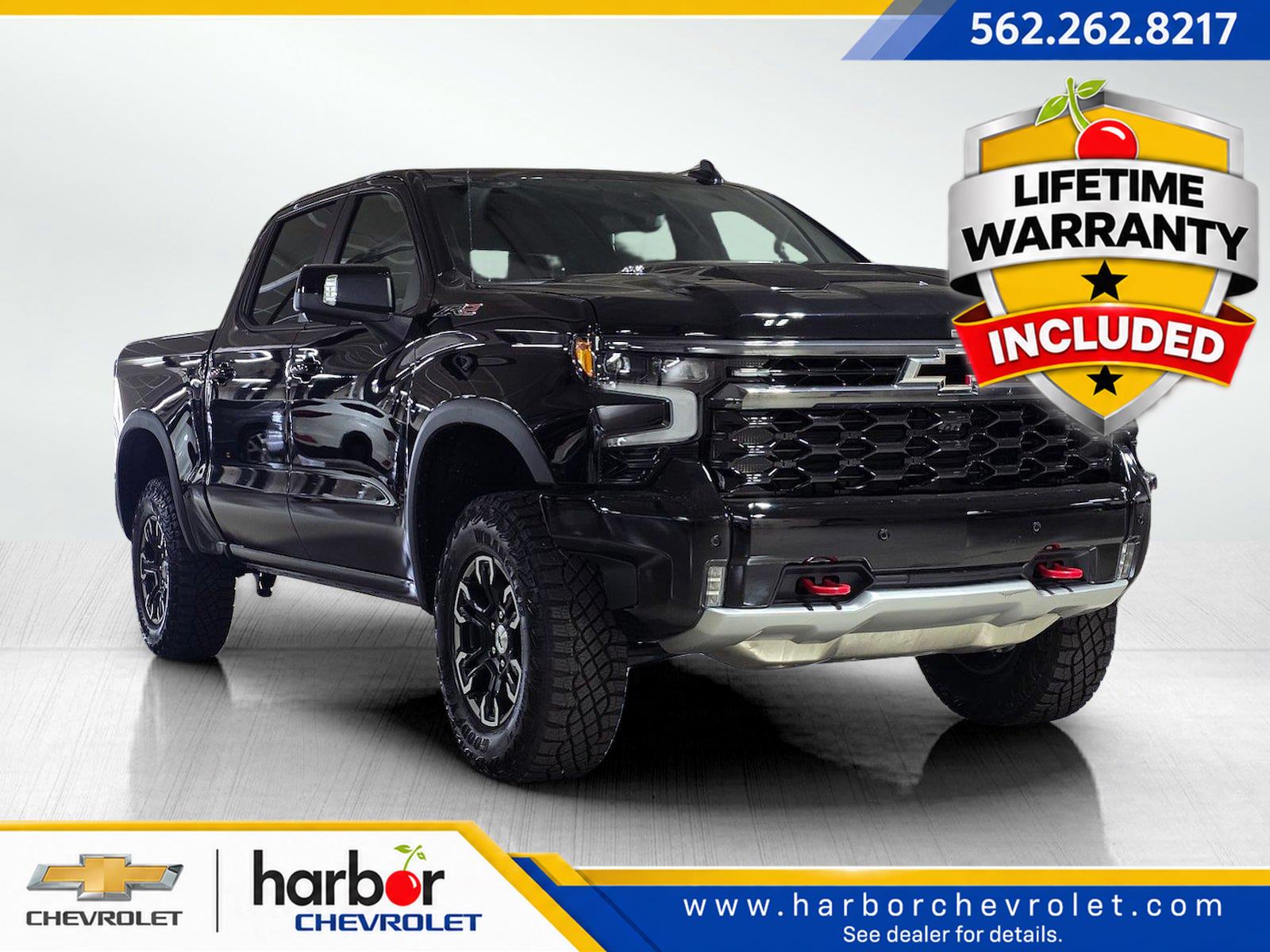 Black 2026 Chevrolet Silverado 1500 Pickup Truck Four-Wheel Drive Automatic
