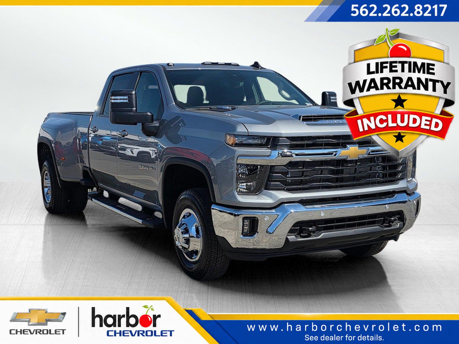 Sterling Gray Metallic 2026 Chevrolet Silverado 3500HD Pickup Truck Four-Wheel Drive Automatic