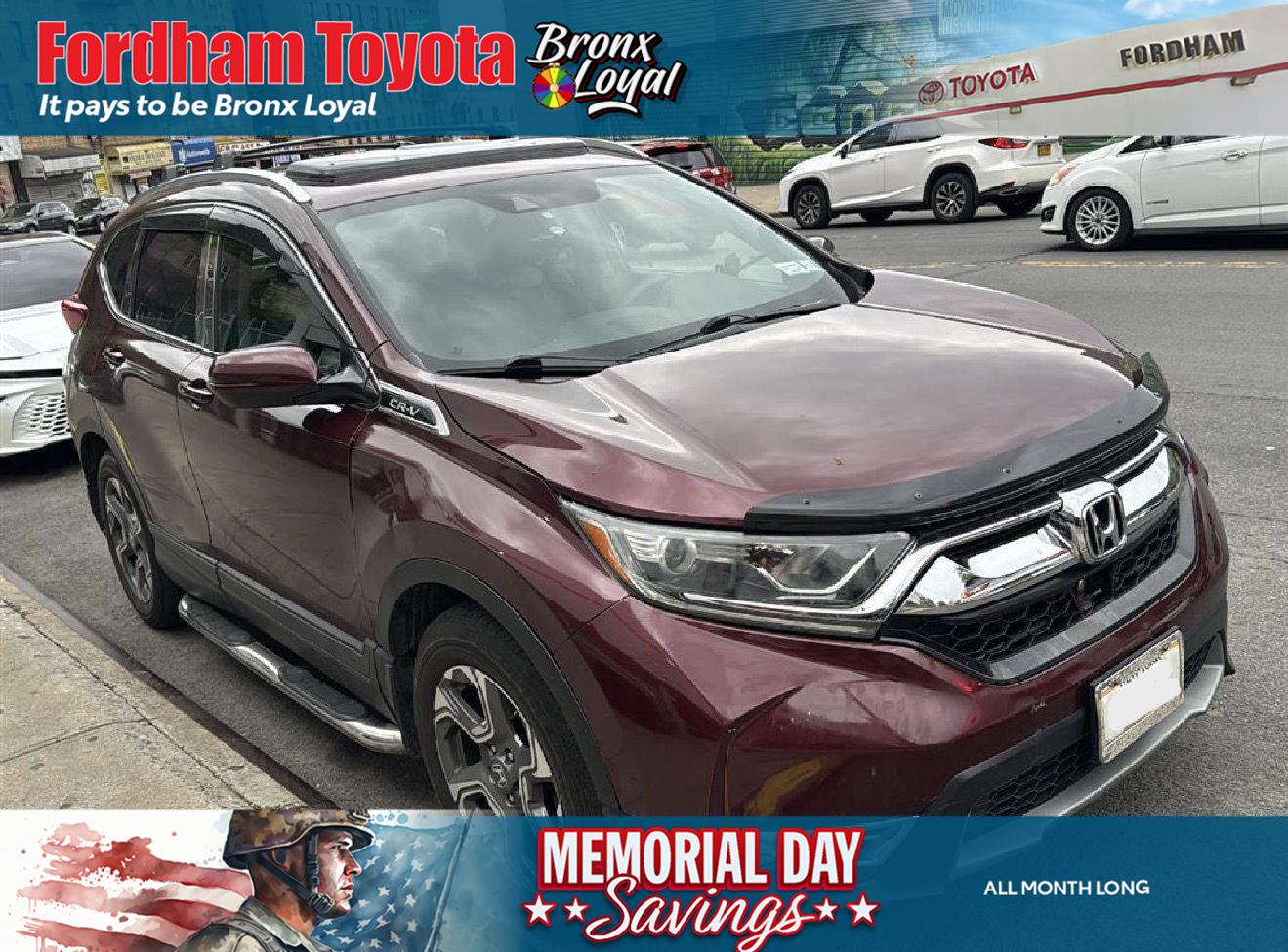 Basque Red Pearl II 2017 Honda CR-V EX AWD SUV / Crossover All-Wheel Drive Continuously Variable Transmission
