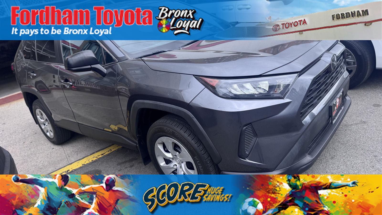 Magnetic Gray Metallic 2019 Toyota RAV4 LE AWD SUV / Crossover All-Wheel Drive Automatic