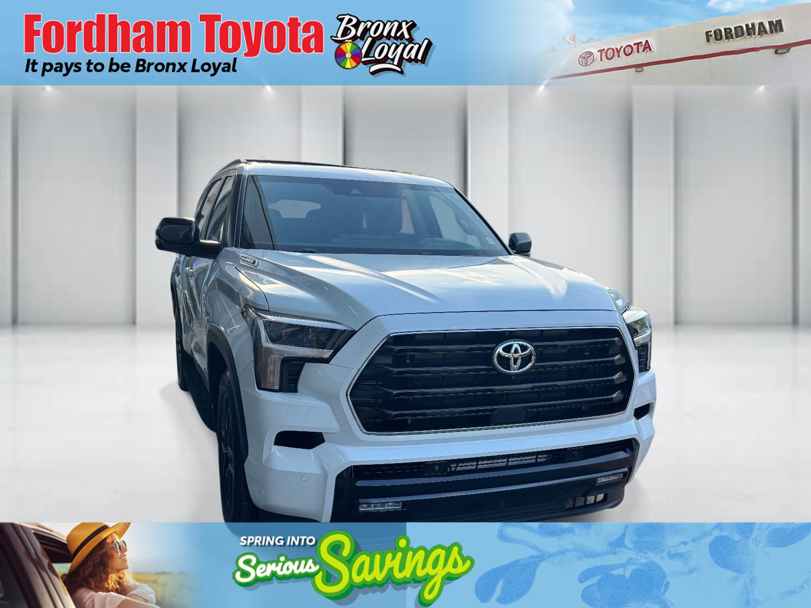 White (Wind Chill Pearl) 2025 Toyota Sequoia Limited 4WD SUV / Crossover Four-Wheel Drive Automatic