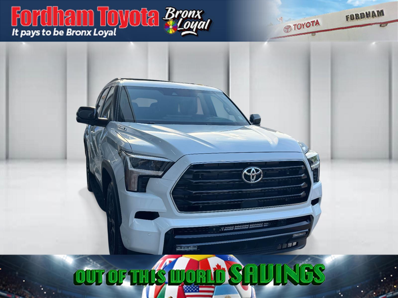 White (Wind Chill Pearl) 2025 Toyota Sequoia SUV / Crossover Four-Wheel Drive Automatic