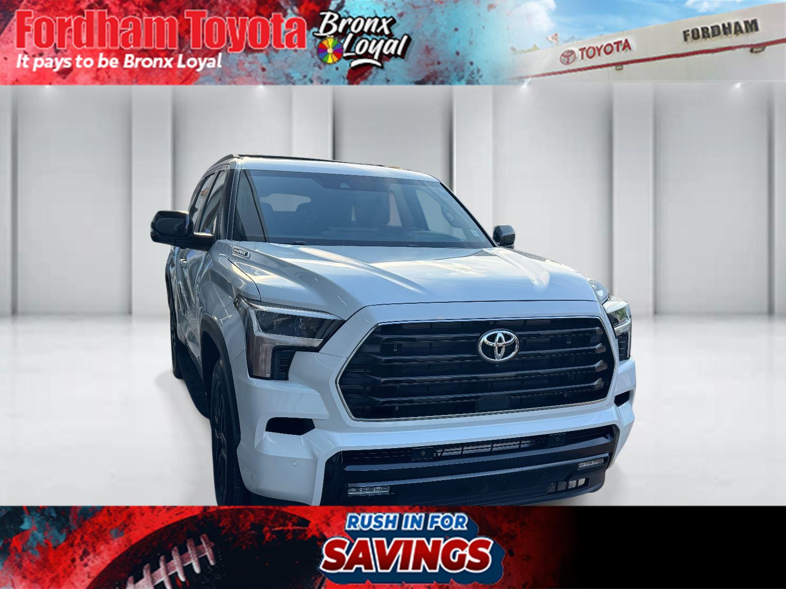 White (Wind Chill Pearl) 2025 Toyota Sequoia SUV / Crossover Four-Wheel Drive Automatic