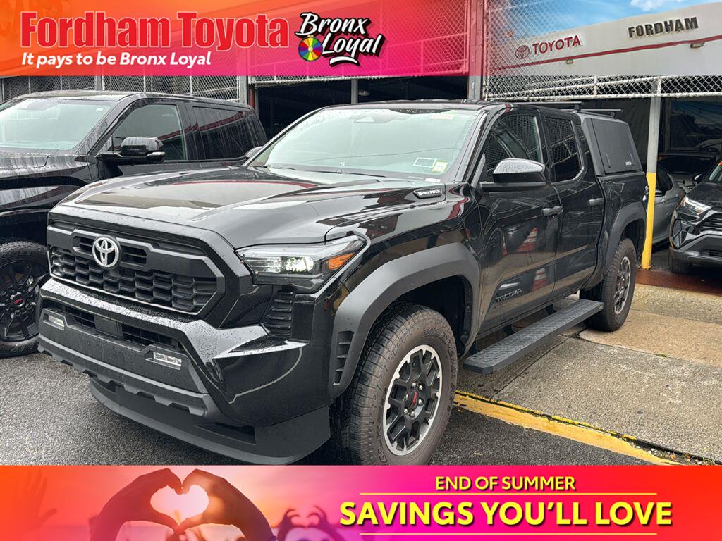 Black 2025 Toyota Tacoma Pickup Truck Four-Wheel Drive Automatic