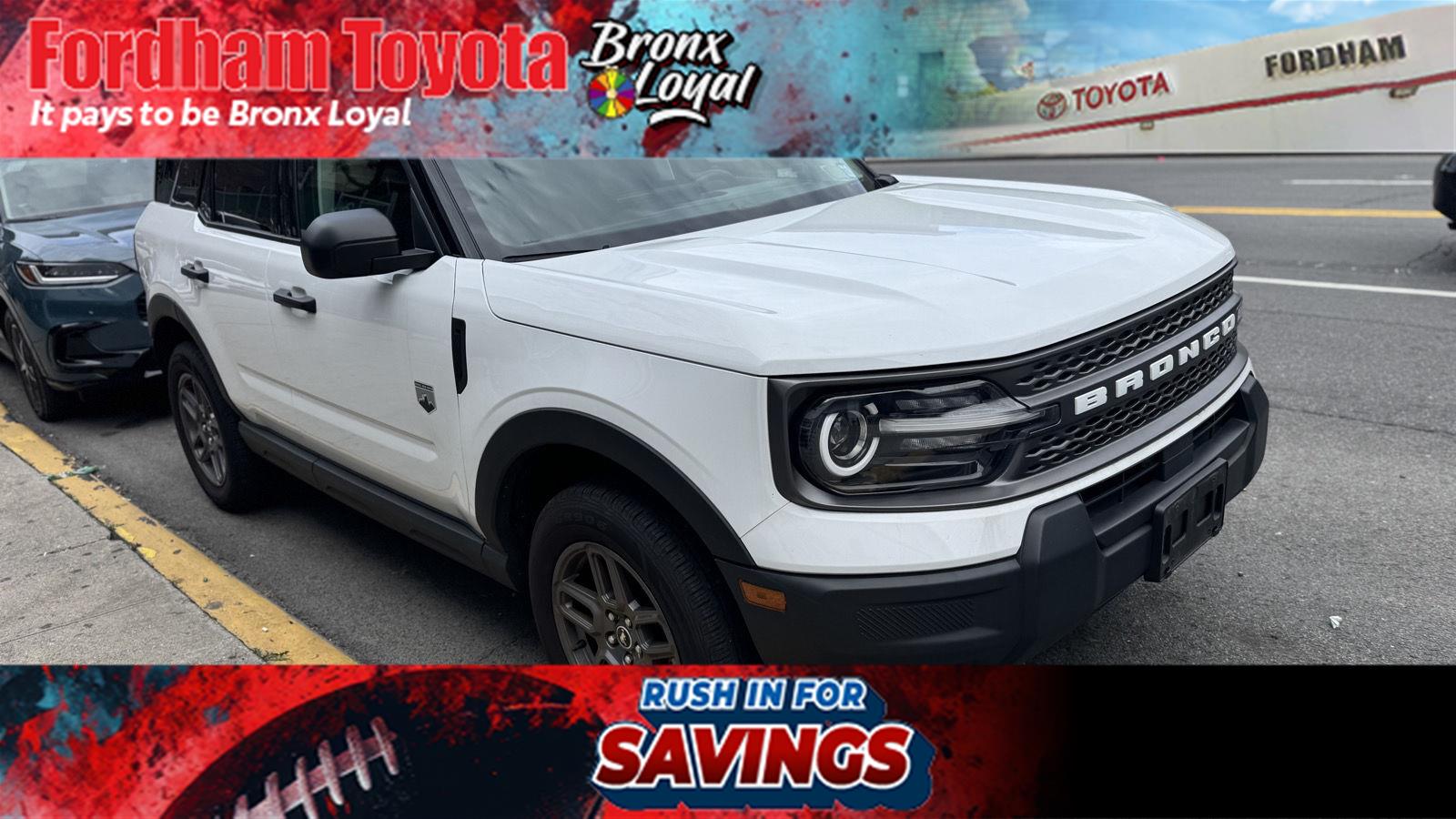 Oxford White 2025 Ford Bronco Sport SUV / Crossover All-Wheel Drive 8-Speed Automatic