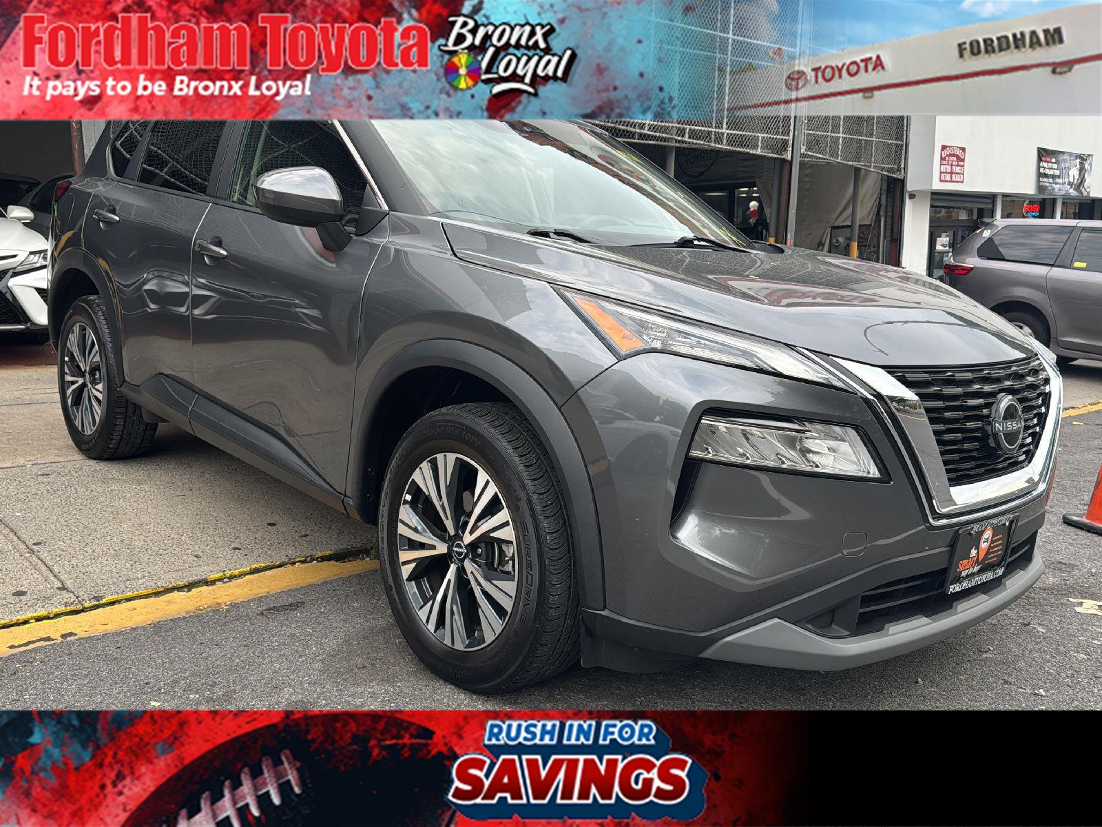 Gray (Gun Metallic) 2023 Nissan Rogue SUV / Crossover All-Wheel Drive Continuously Variable Transmission