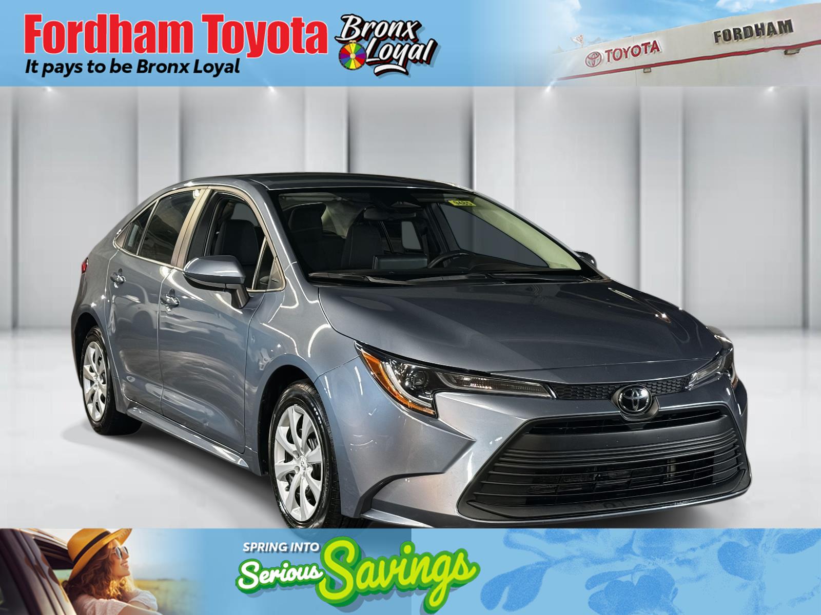 2024 Toyota Corolla LE FWD Sedan Front-Wheel Drive Continuously Variable Transmission