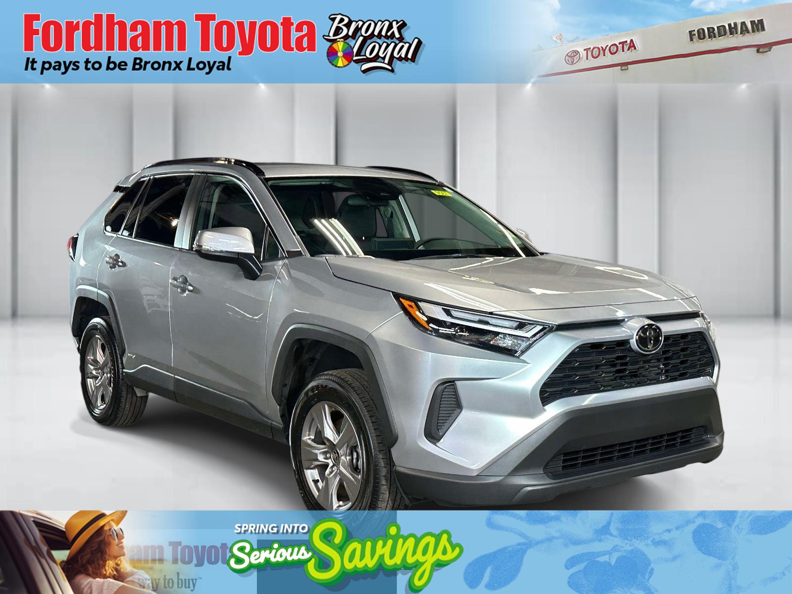Silver Sky Metallic 2025 Toyota RAV4 Hybrid XLE AWD SUV / Crossover All-Wheel Drive Continuously Variable Transmission