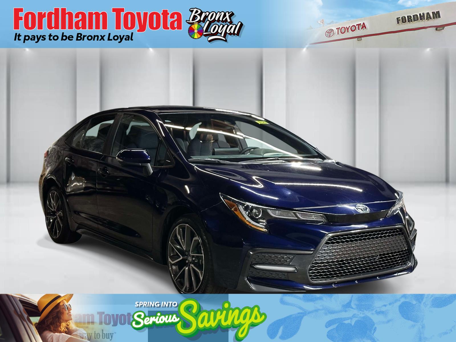 Blueprint 2022 Toyota Corolla SE FWD Sedan Front-Wheel Drive Continuously Variable Transmission