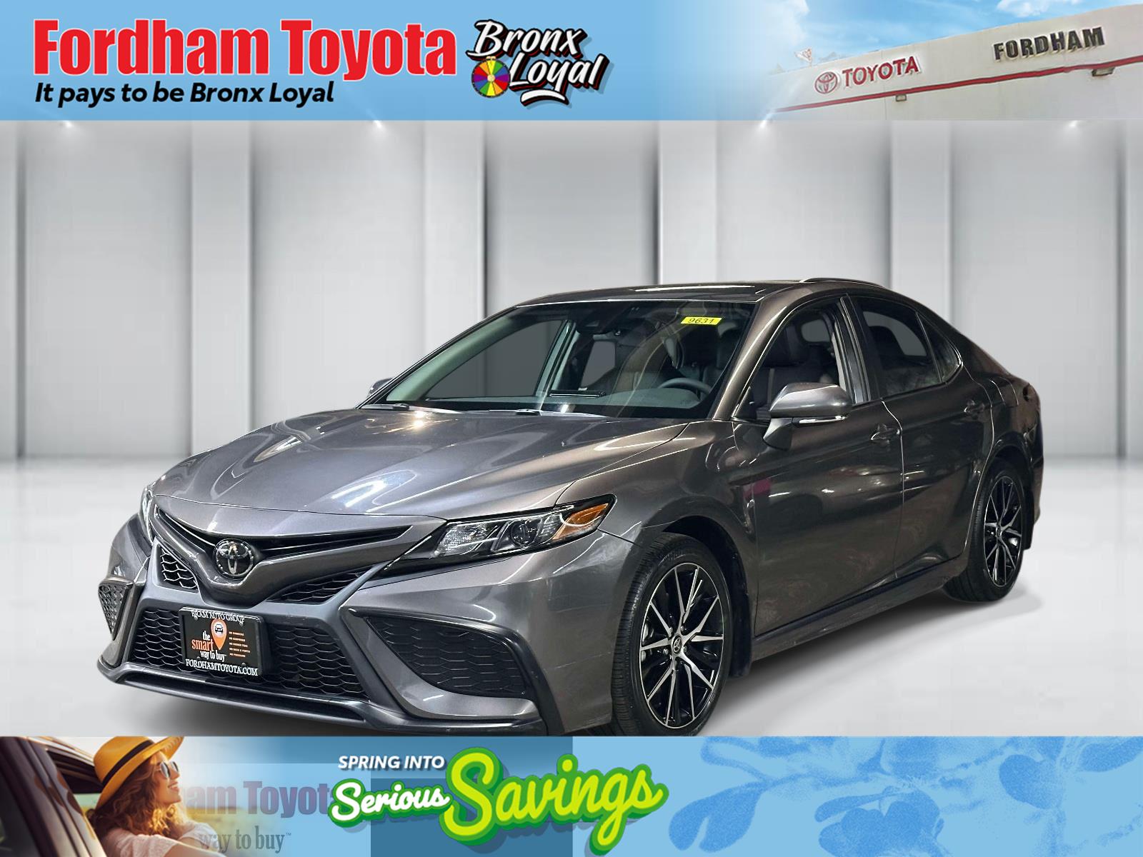 Predawn Gray Mica 2023 Toyota Camry SE AWD Sedan All-Wheel Drive Automatic