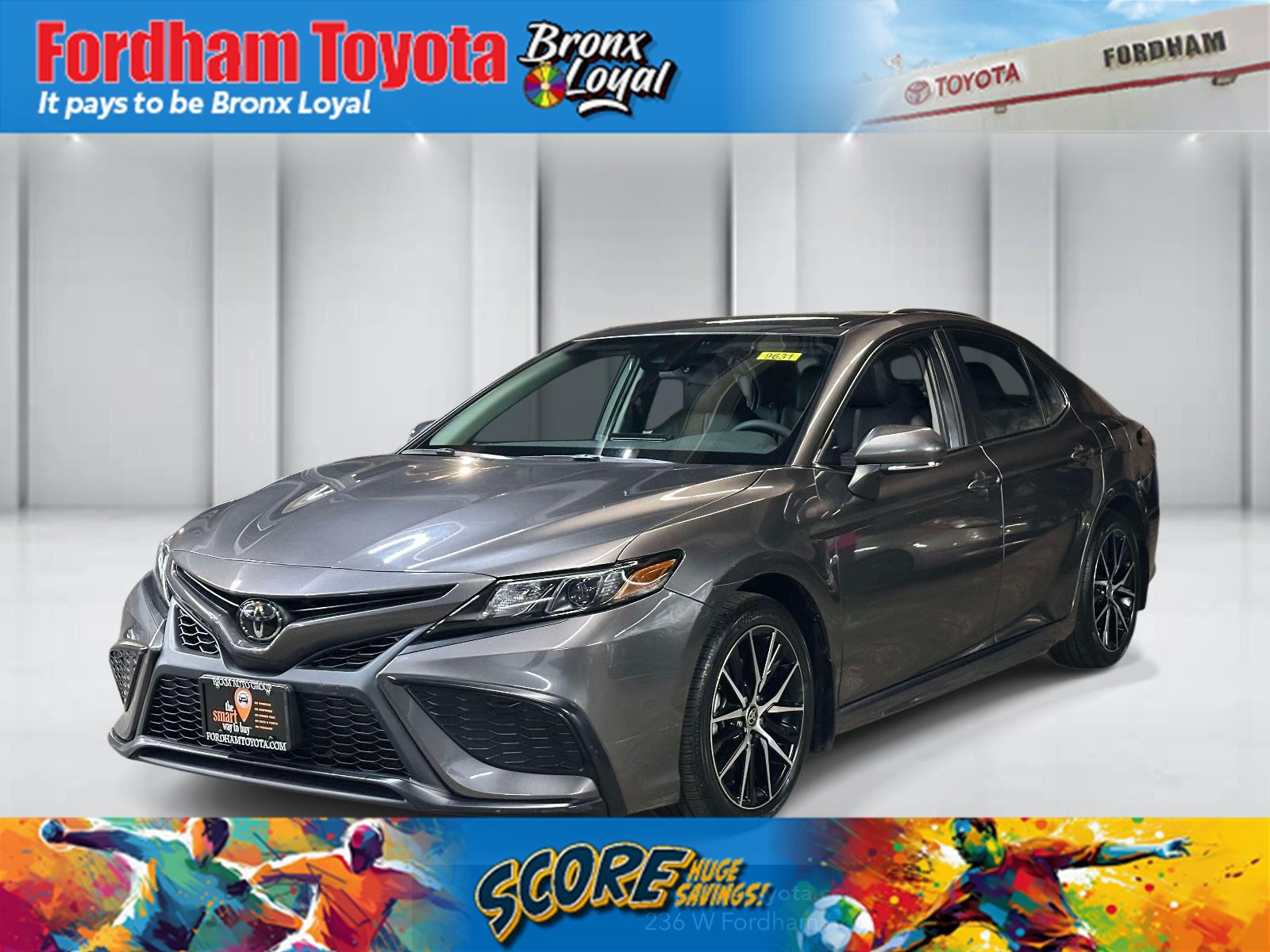 Predawn Gray Mica 2023 Toyota Camry SE AWD Sedan All-Wheel Drive Automatic
