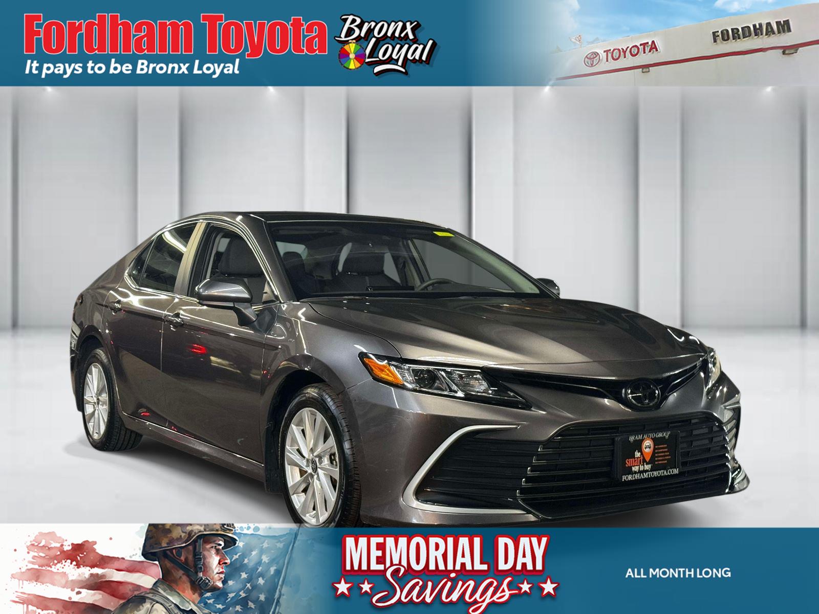 Predawn Gray Mica 2023 Toyota Camry LE AWD Sedan All-Wheel Drive Automatic