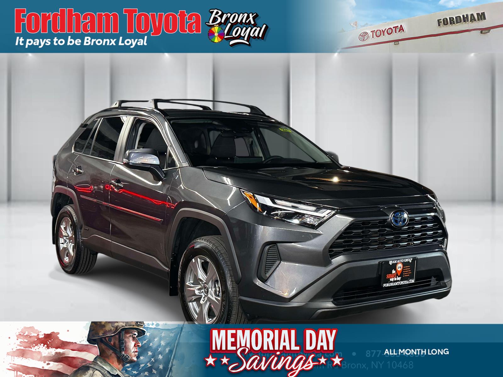 Magnetic Gray Metallic 2024 Toyota RAV4 Hybrid XLE AWD SUV / Crossover All-Wheel Drive Continuously Variable Transmission